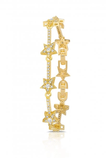 Yıldız Kadın Bileklik Gold Renk Blk-M7044-S Altın Blk-M7044-S