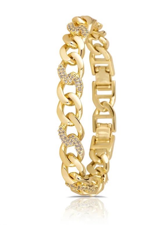 Zincir Halka Kordon Kadın Kol Saati Halka Bileklik Gold Renk Pl-1571B1 Altın Pl-1571B1