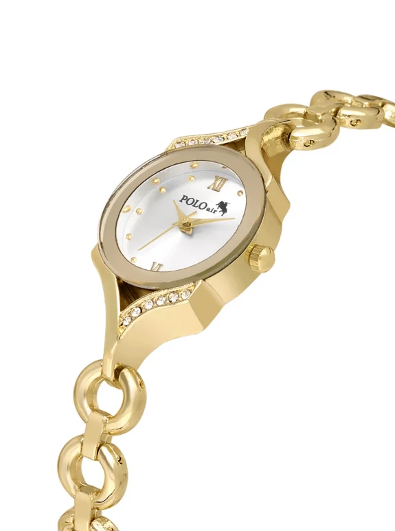 Zincir Halka Kordon Kadın Kol Saati Halka Bileklik Gold Renk Pl-1571B1 Altın Pl-1571B1