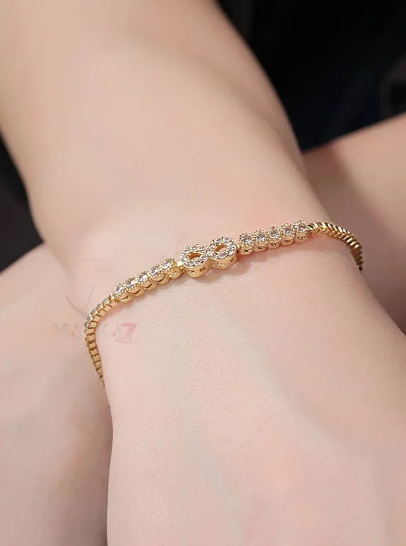 Kapıda Ödeme Kişiye Özel Hediye Paketli Kadın   Bileklik   BLK-M7018S