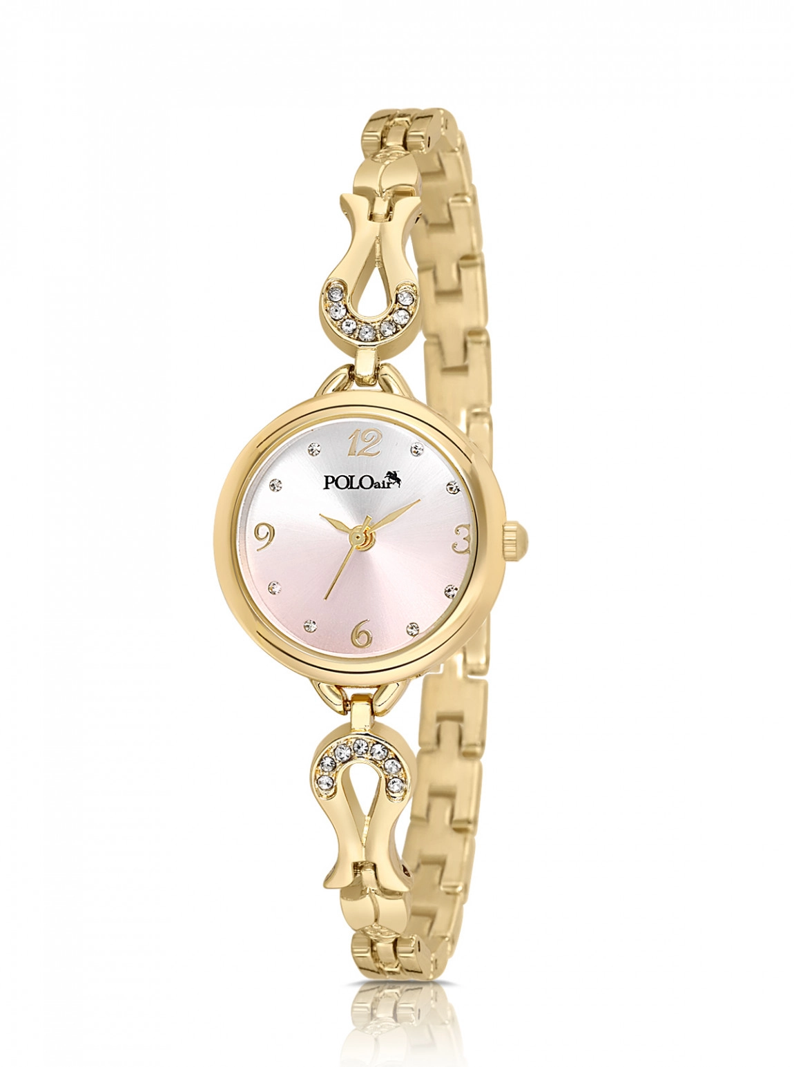 Vintage Kadın Kol Saati Gold Pembe Renk Pl-1599B3X