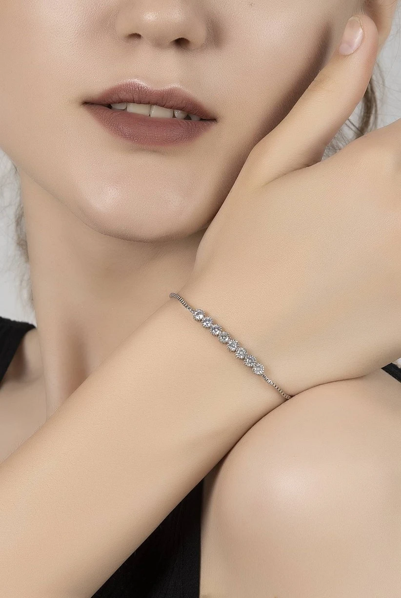 Kapıda Ödeme Kişiye Özel Hediye Paketli Kadın    Bileklik   BLK-M7014G