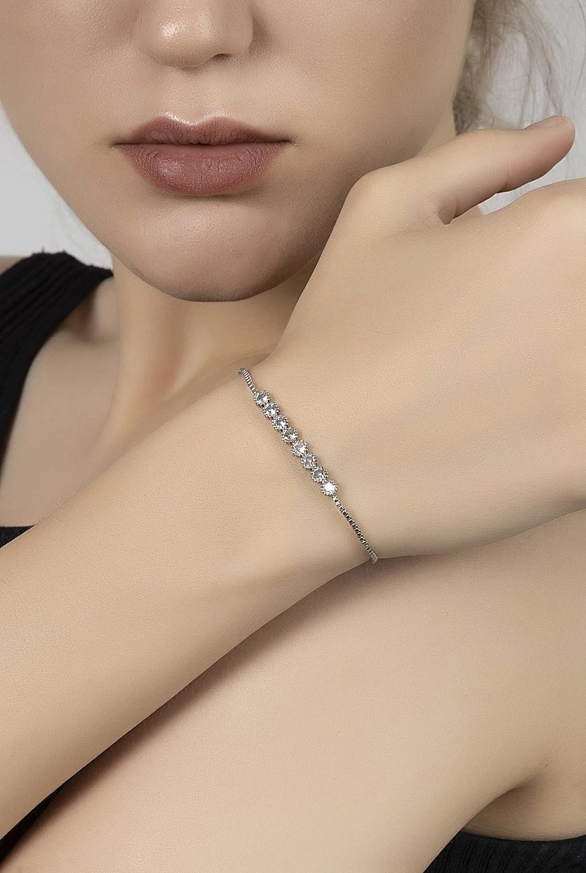 Kapıda Ödeme Kişiye Özel Hediye Paketli Kadın    Bileklik   BLK-M7014G